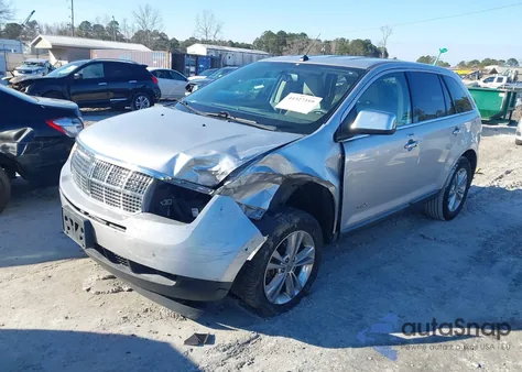 2010 Lincoln Mkx z USA, uszkodzony, nr VIN 2LMDJ6JC9ABJ28876